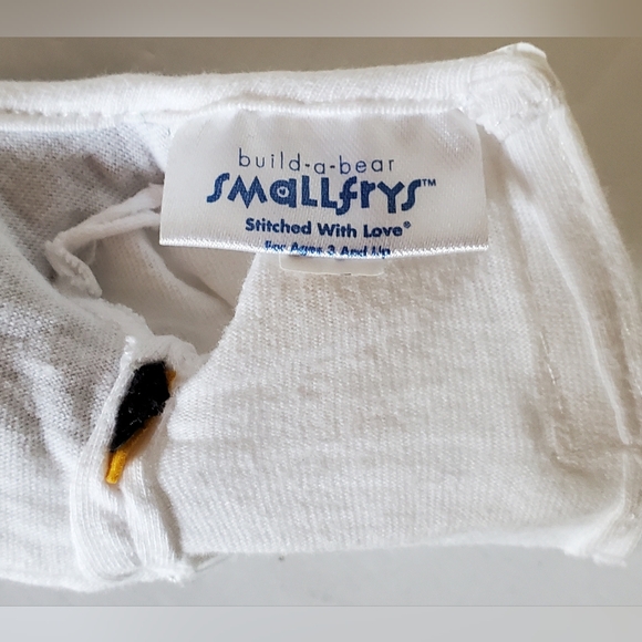 Build-A-Bear BAB Smallfry 7" Turquoise Tiger Plush Stuffed Toy w/Shirt - EUC - Picture 10 of 13